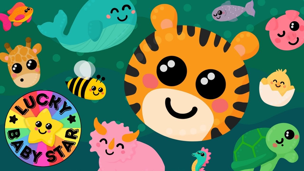 🦁🐾 Baby’s First Nature Walk: Sensory Safari Fun with Animals for Toddlers! 🦋🌳🐘