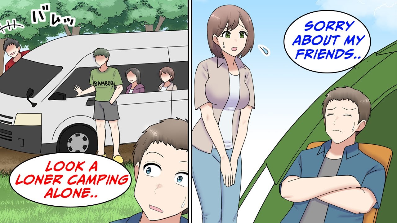 Went camping by myself, but then… These kid started messing with me… [Manga Dub]