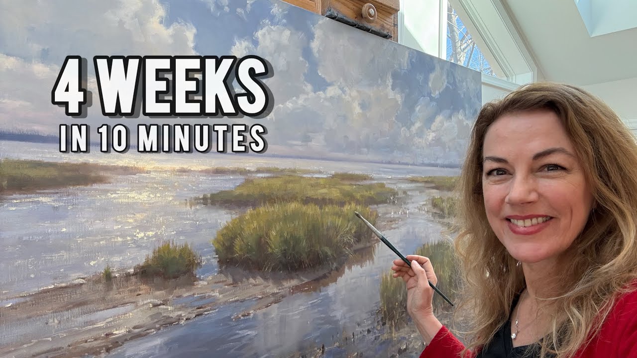 Watch an Artist&rsquo;s Landscape Painting Process (Start to Finish)