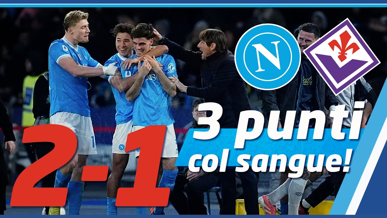 Ecco perché l’allenatore é #Conte, e non noi. #NAPOLI #FIORENTINA 2-1 a caldo