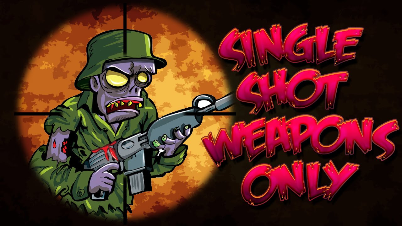 ТОЛЬКО ОДИНОЧНОЕ ОРУЖИЕ ★ Call of Duty Zombies