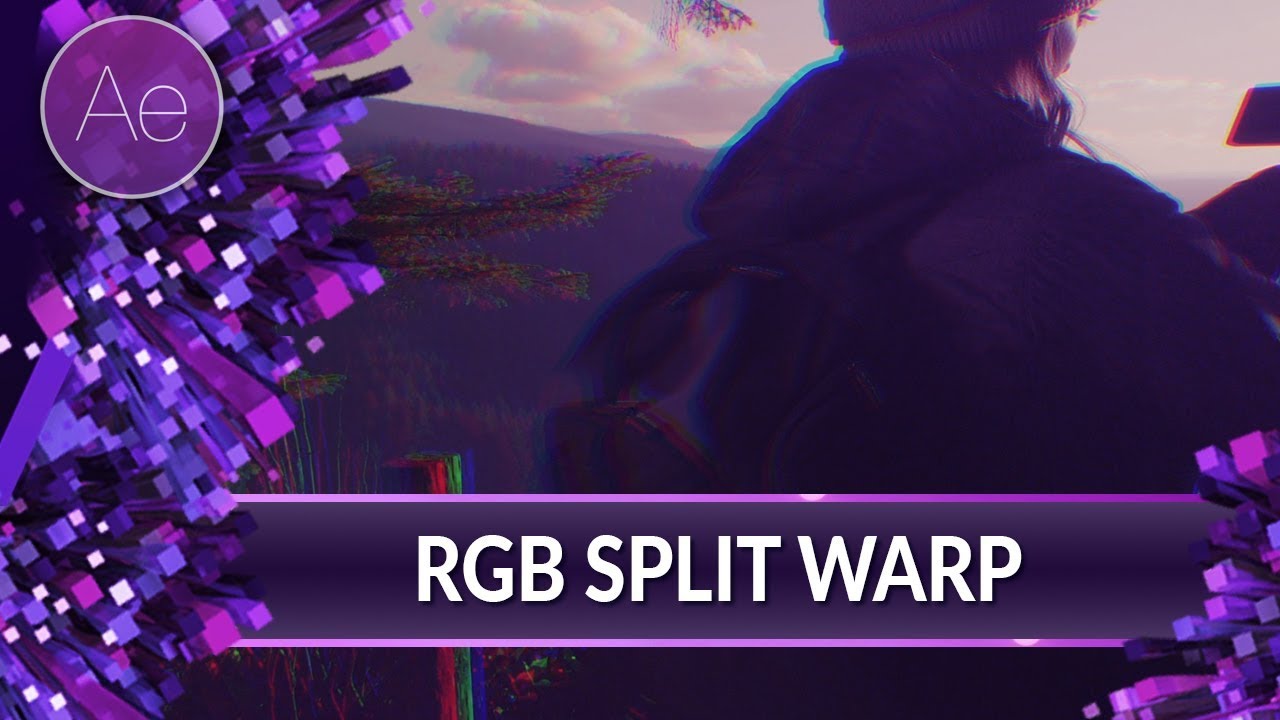 Przejście RGB Split Warp ▪ Tutorial  ▪ #30 AE After Effects