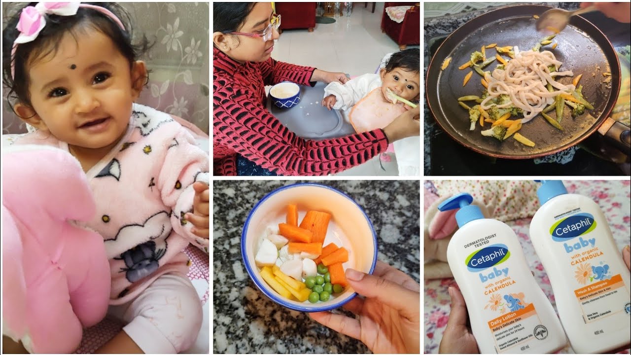 ৯ মাসে মিষ্টির সারাদিনের রুটিন | 9 months baby everyday routine, food , habit & skin care