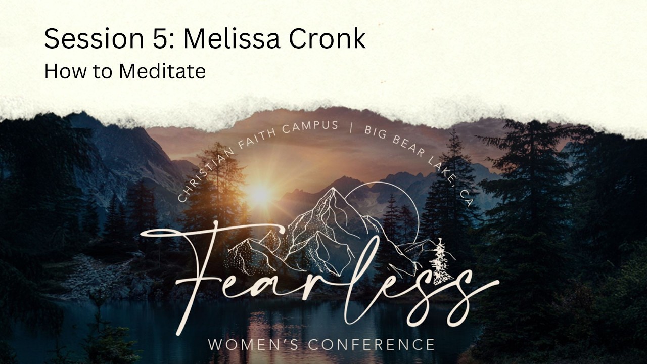 Fearless Women's Conference 2025 - Session 5, Melissa Cronk