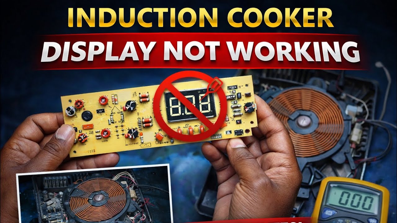 Induction Cooker Display Problem | Display Band Solution in Hindi | Tips & Tricks2905
