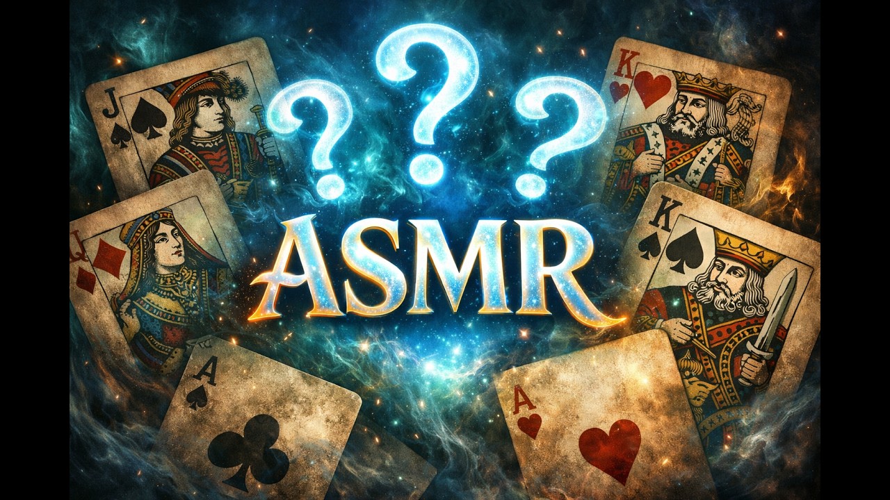 ASMR Card Trick | The Impossible Prophecy With Relaxing Sounds + Guessing Game