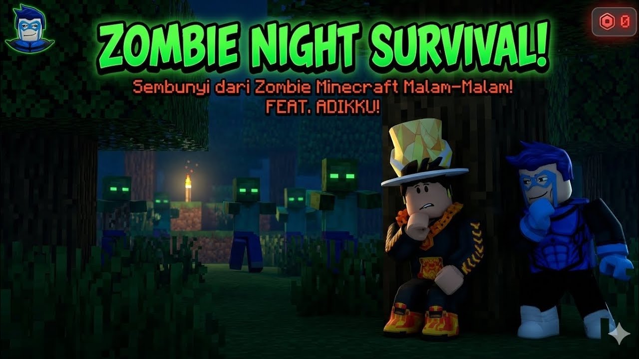 Memainkan game roblox 