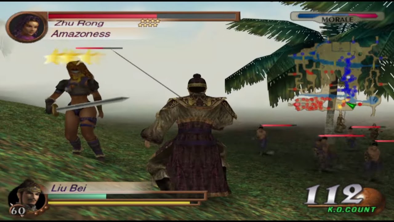 Dynasty Warriors 3 - The Nanman Campaign | Liu Bei (Very Hard)