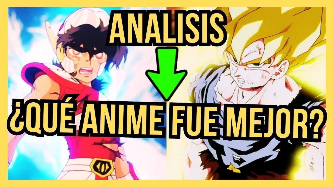 SAINT SEIYA VS DRAGON BALL Z ¿Cuál es la MEJOR SERIE de ANIME de los 80? #saintseiya #dragonballz