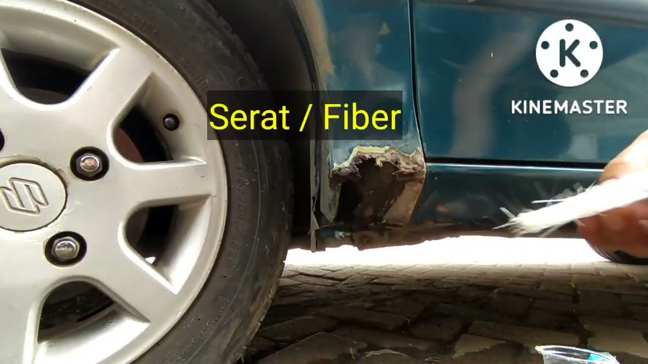 Restorasi Keropos Body Mobil Tanpa Las, Suzuki Esteem 1.3