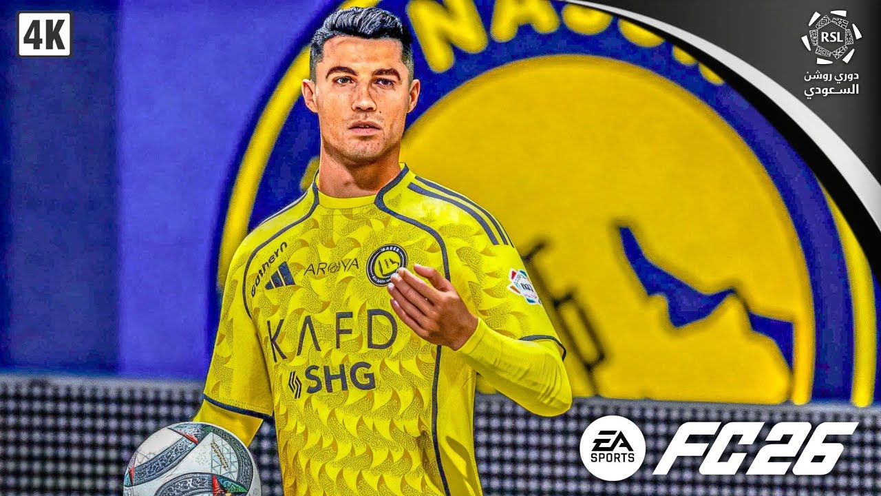 النصر ضد الإتحاد. دوري روشن السعودي. PS5™ EA SPORTS FC26 [4K60]