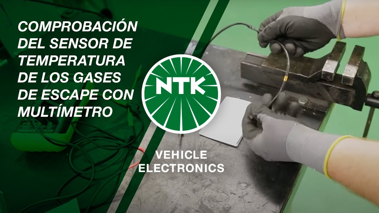 [ES] Comprobación del sensor de temperatura de los gases de escape con Multímetro