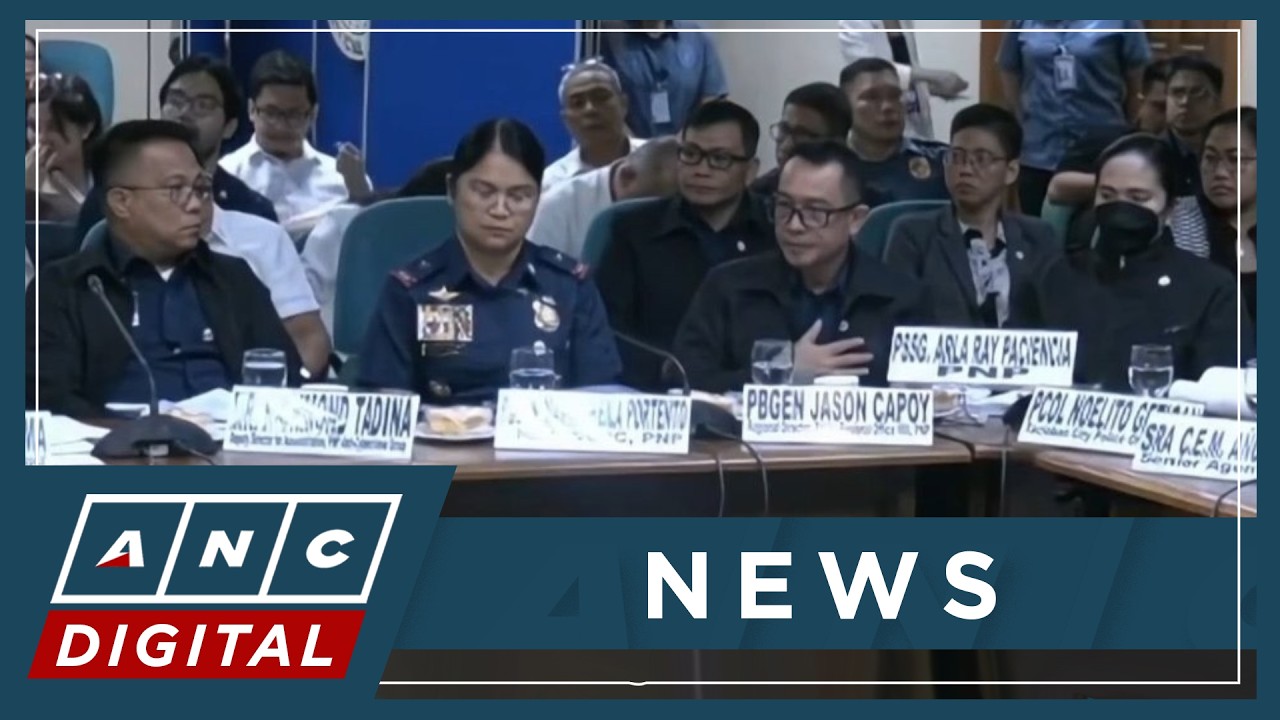 LOOK: Policewoman-aunt of 14-year-old Tacloban school shooting suspect present at Senate probe | ANC