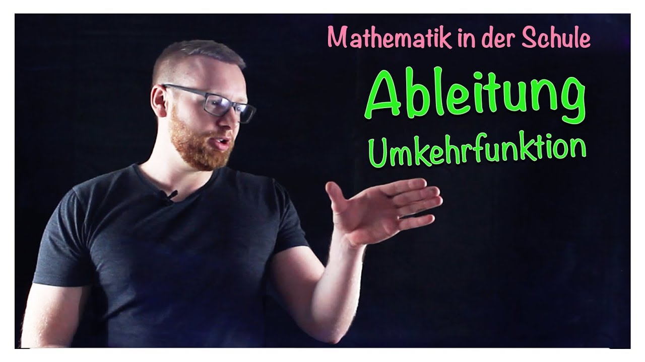 Ableitung der Umkehrfunktion | Differentialrechnung by Quatematik