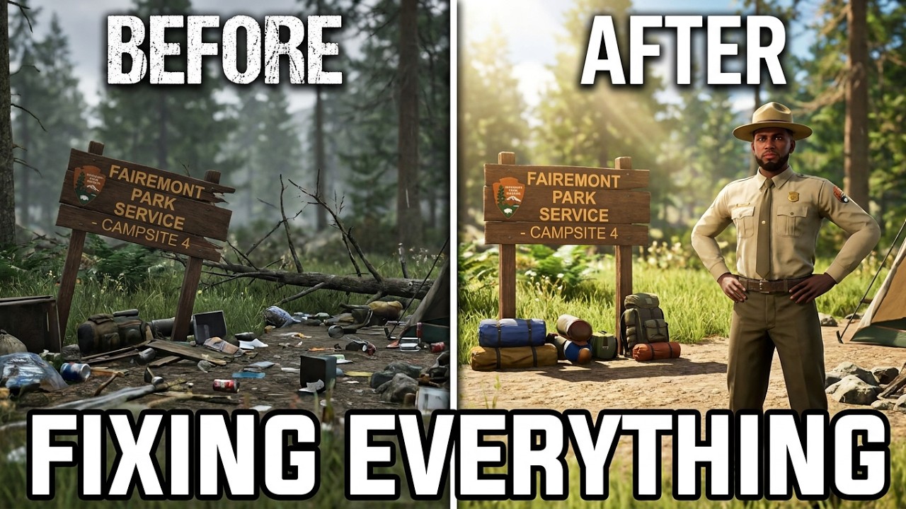 Ranger’s Path: National Park Simulator: ПЕРВЫЙ ВЗГЛЯД