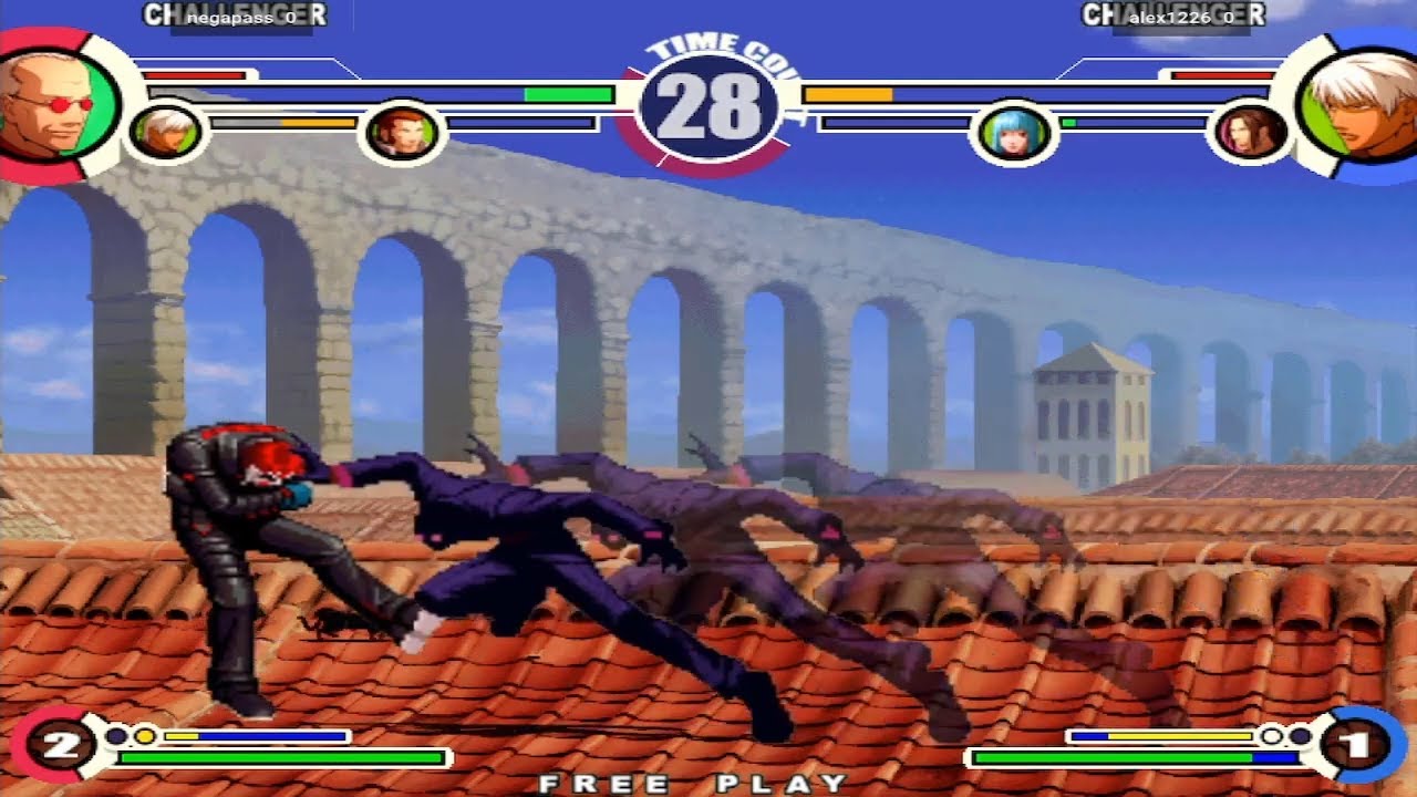 Fightcade 👊 The King Of Fighters XI 👊🏾 Negapass 🇰🇷 🆚 Alex1226 🇯🇵 FT10 👊 Rematch 3 👊🏾