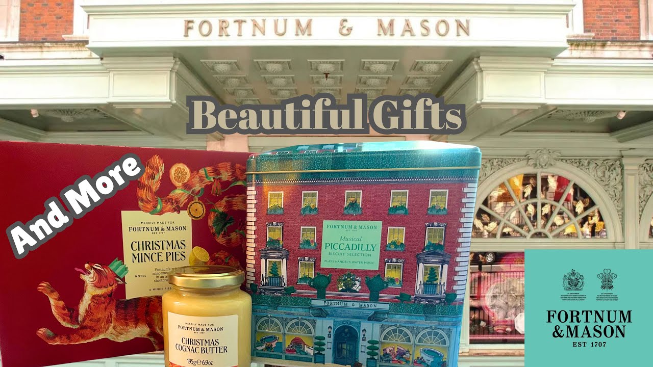 Подарки от FORTNUM & MASON от наших друзей Мэрилинн и Пита.