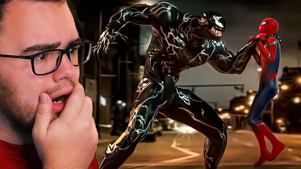 Reacting to VENOM vs SPIDERMAN but it's a MOVIE!?