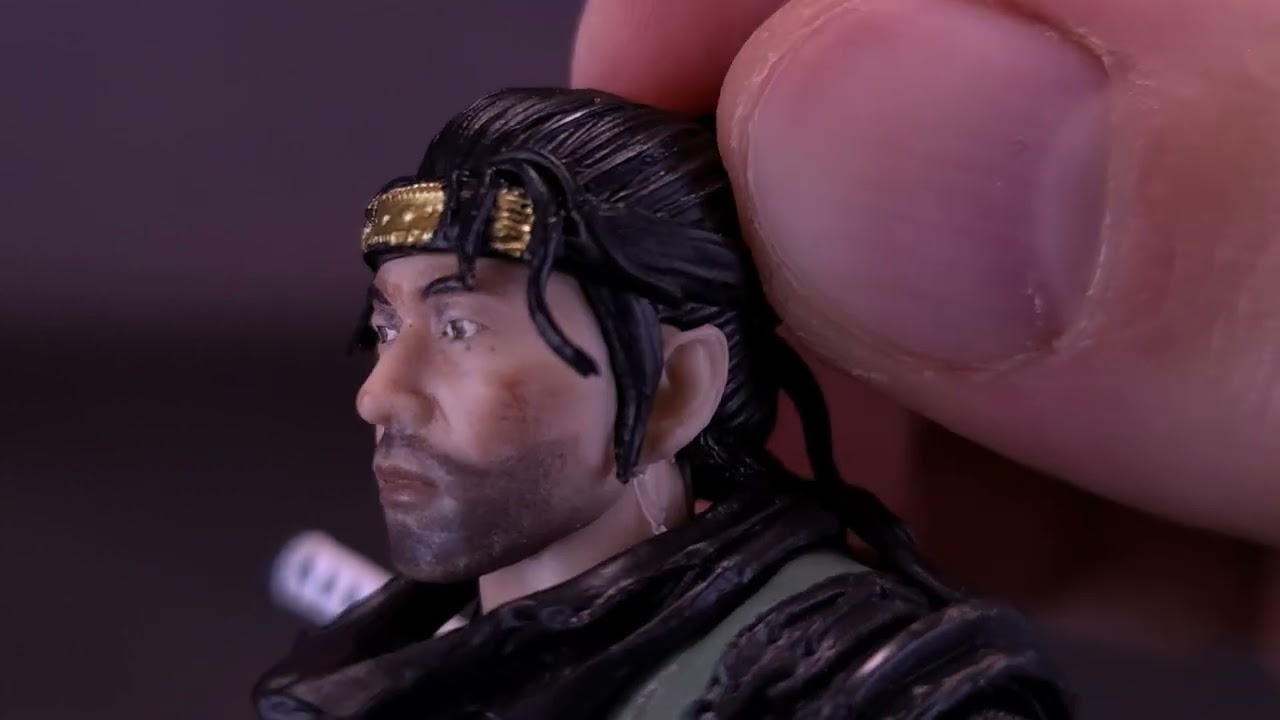 Spin Master Toys The Shapes Collection Ghost of Tsushima Jin Sakai Figure | @The Review Spot
