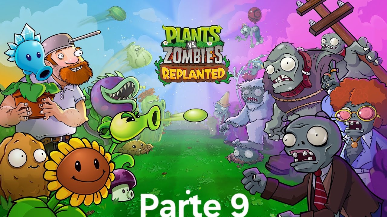 Plantas Contra Zombis Trasplantado Parte 9 Nenúfar, Apisonaflor y Tripitidora Piscina En Español