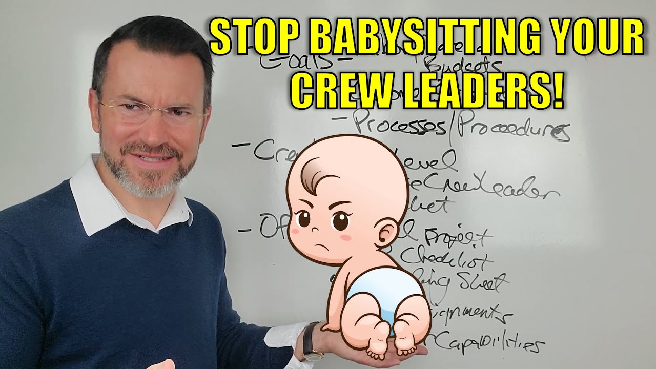 How to Manage Painting Crew Leaders without Babysitting!
