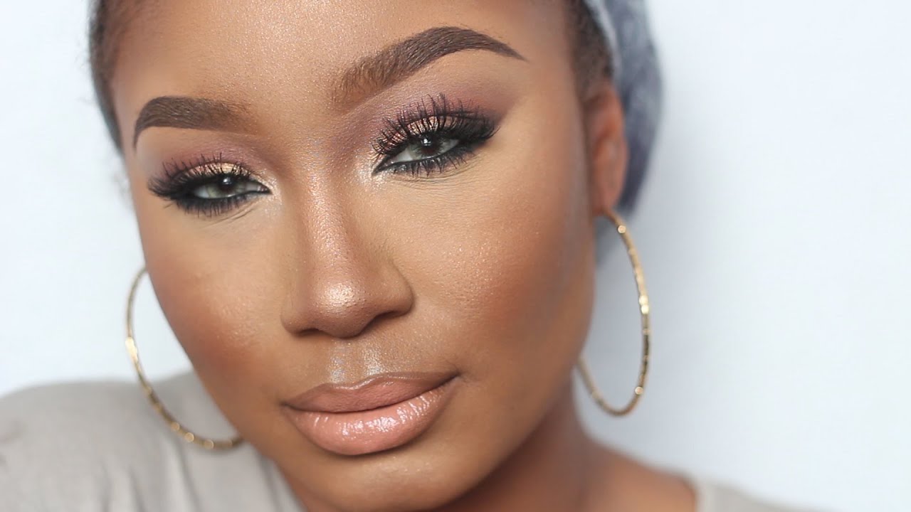 Soft Gold Eye Makeup & Glowy Skin | Makeup Tutorial