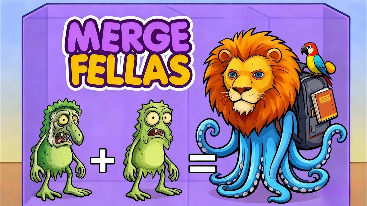 Merge Fellas Italian Brainrot 8 Gameplay MAX LEVEL 33 Secrets Revealed! Walkthrough New Update