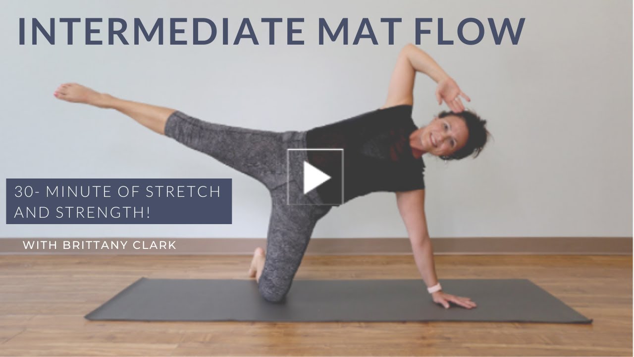 Intermediate Pilates Mat Flow | 45 min workout | Strength & Stretch