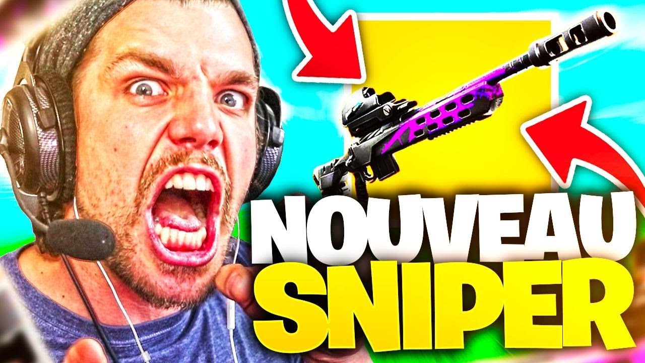 DÉCOUVERTE DU NOUVEAU SNIPER SUR FORTNITE!