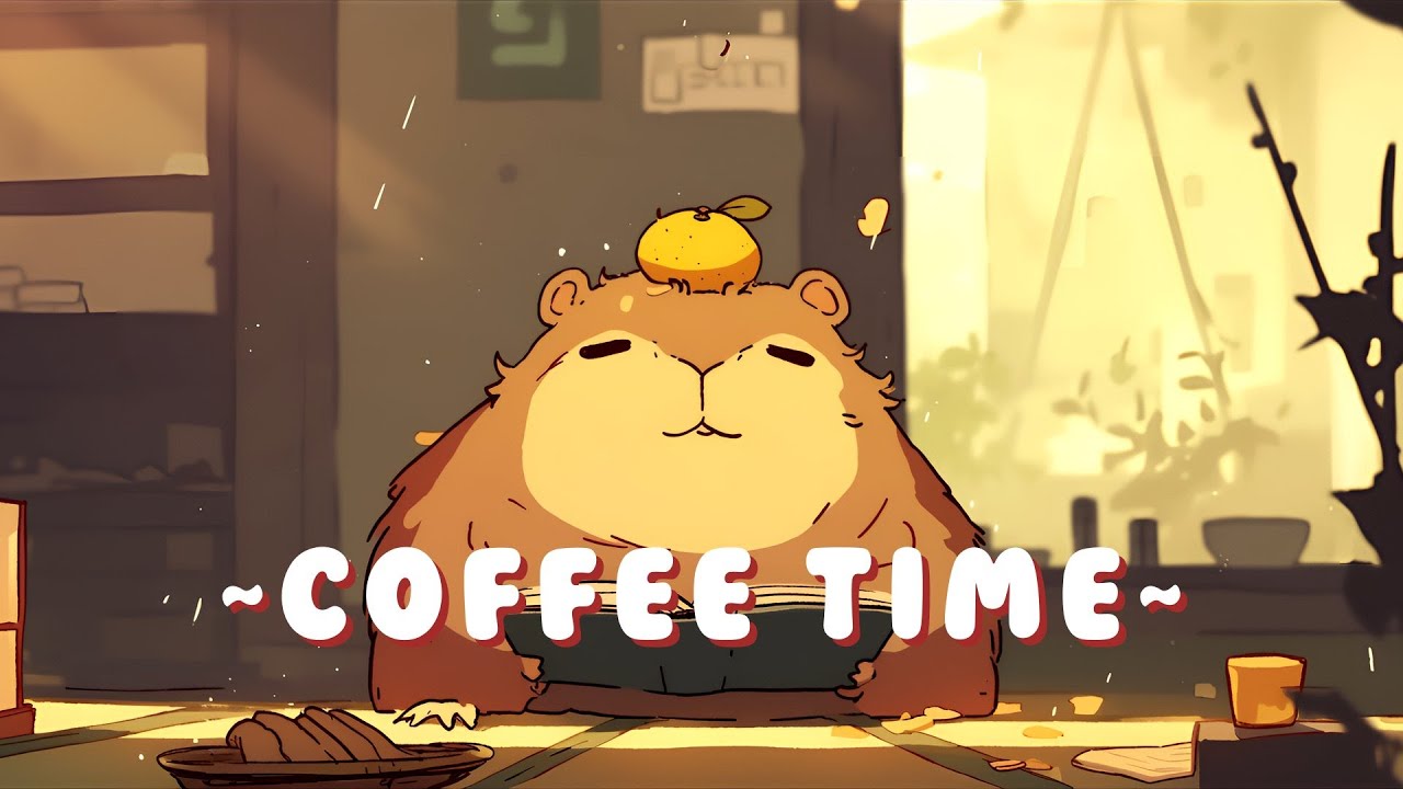 [60 Minutes] Capybara Music Corner | Lofi Hip Hop for Studying 🦫 🎵 ✨