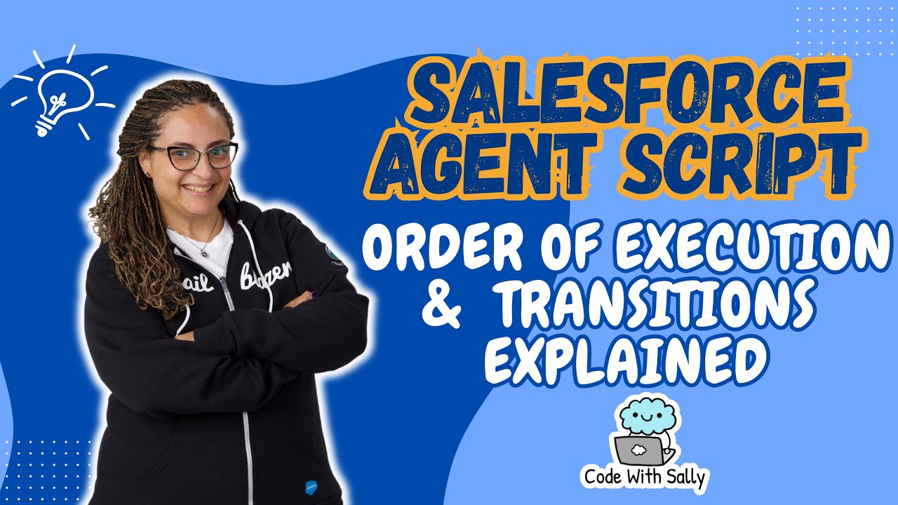 Salesforce Agent Script: Order of Execution & Topic Transitions Explained