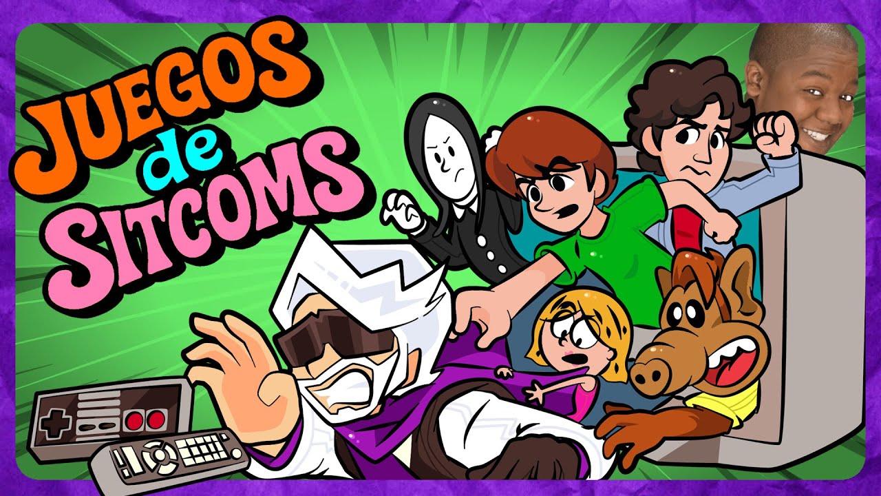 Los Videojuegos no tan Cómicos basados en SITCOMS (100 años de Series y Juegos) - [Zebitas Martinex]