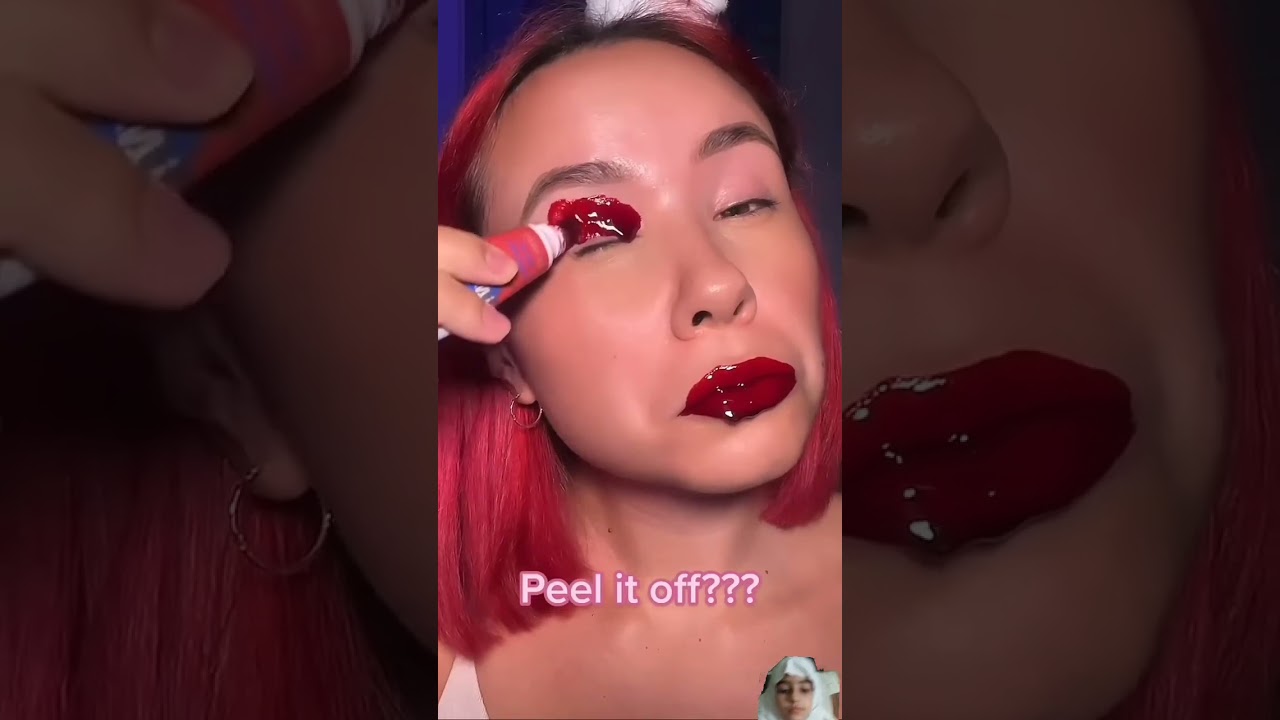 #makeup #peeloff #red #youtube #youtubeshorts #ytshorts #youtuber #youtubeshort #yt #ytshort #y