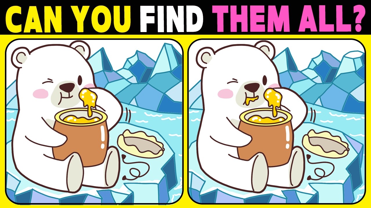 【Spot the difference】Are you a genius? Only 1% can solve this!【 Find the difference 】 No.1465