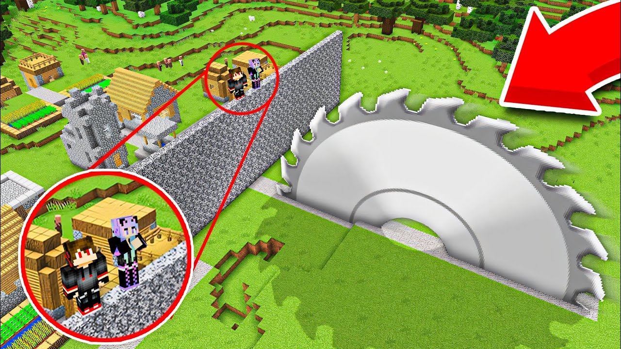 GIANT CUTTER vs SAFEST SECURITY HOUSE - Minecraft