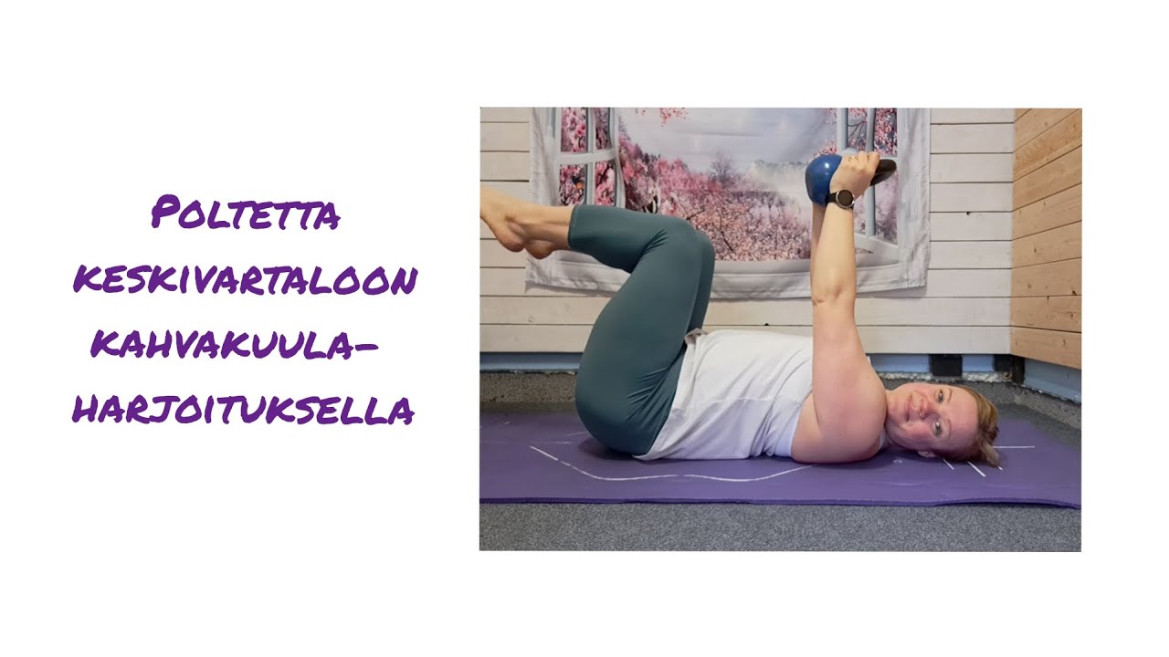 Keskivartalo painotteinen kahvakuula- treeni