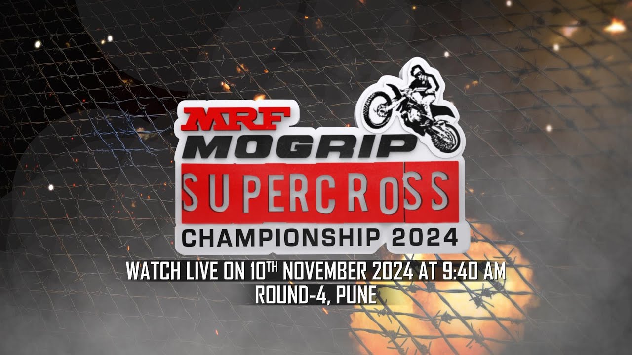 MRF MOGRIP NATIONAL SUPERCROSS CHAMPIONSHIP 2024,  ROUND-4 PUNE