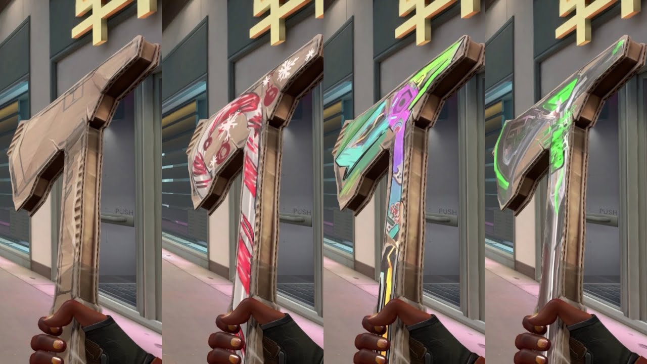 New Skin「COMBAT CRAFTS AXE(COMBAT CRAFTS MELEE)」In Game Showcase!【 VALORANT 】