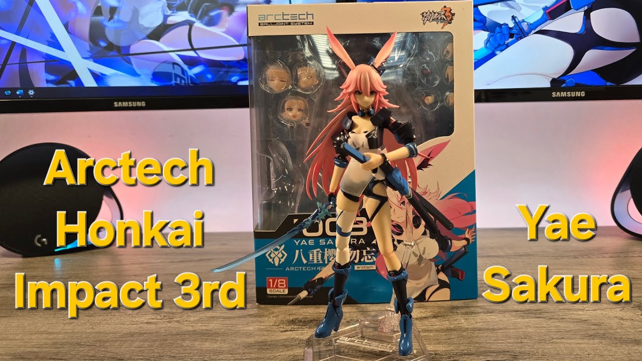 Honkai Impact 3rd Arctech 003 Yae Sakura (Goushinnso Memento Version) 1/8 Scale Figure Review