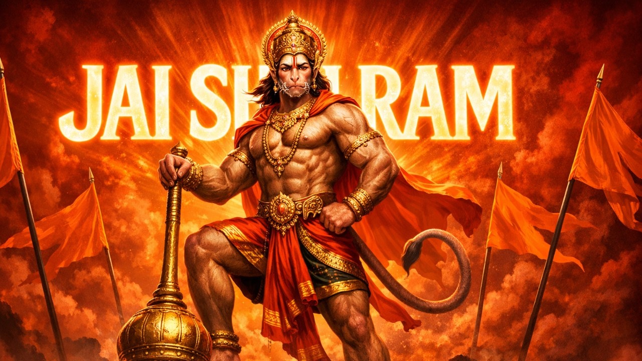 🚩 Hanuman Chalisa New Rap Version 🔥 | Bajrangbali Rap Bhakti Song | Jai Shri Ram