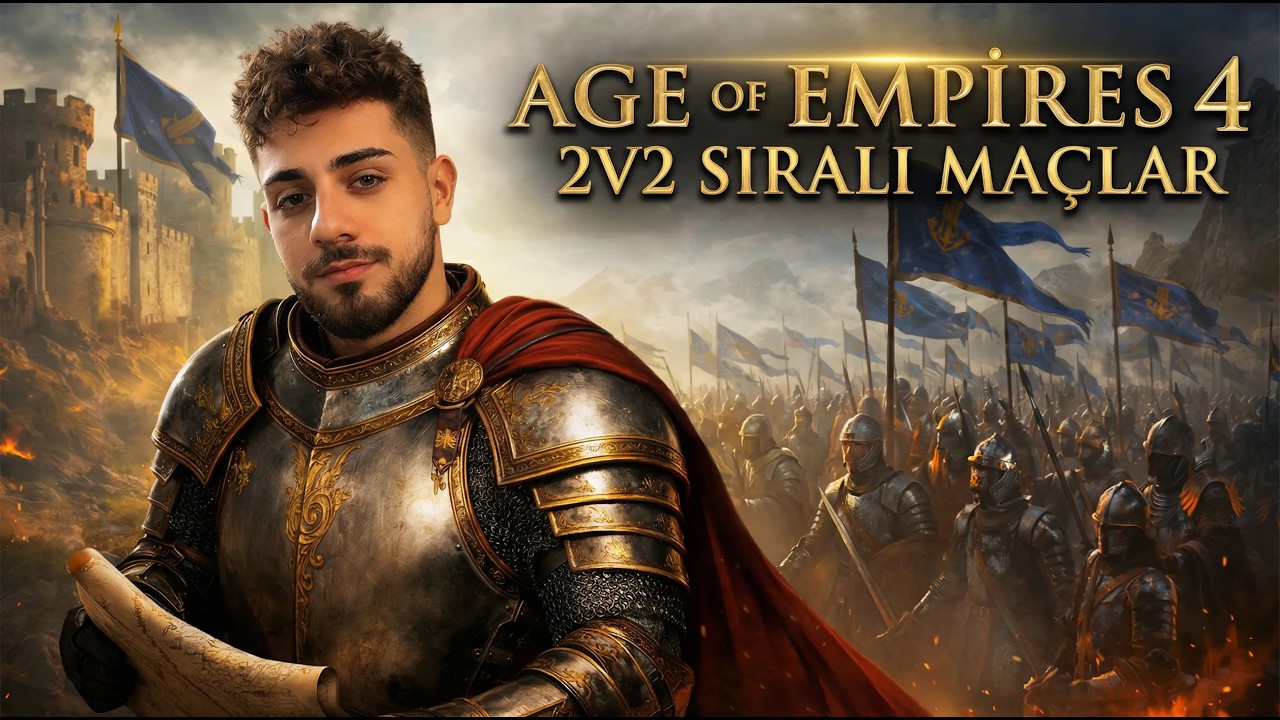Age of Empires IV  2V2 SIRALI MAÇ!!