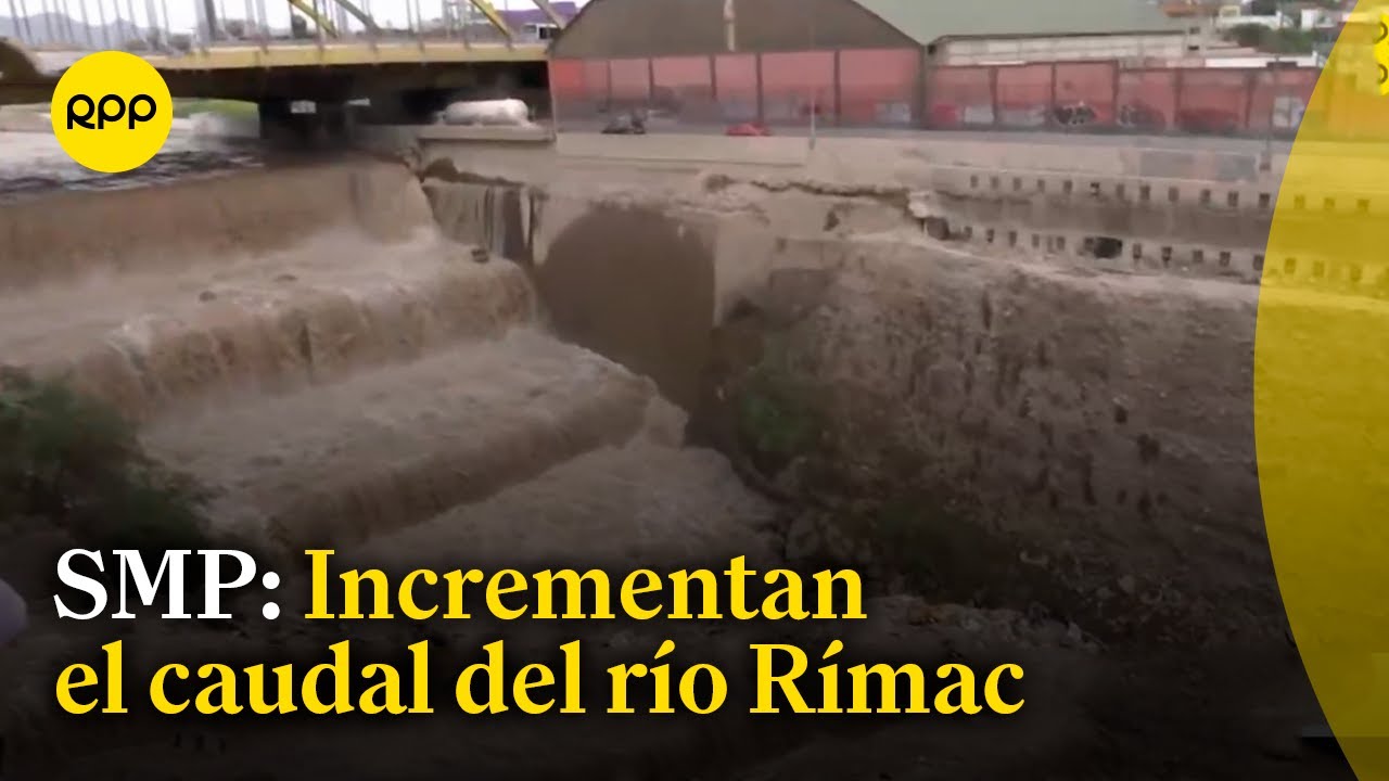 Fenómeno El Niño: Reubicación por aumento del caudal del  río Rímac