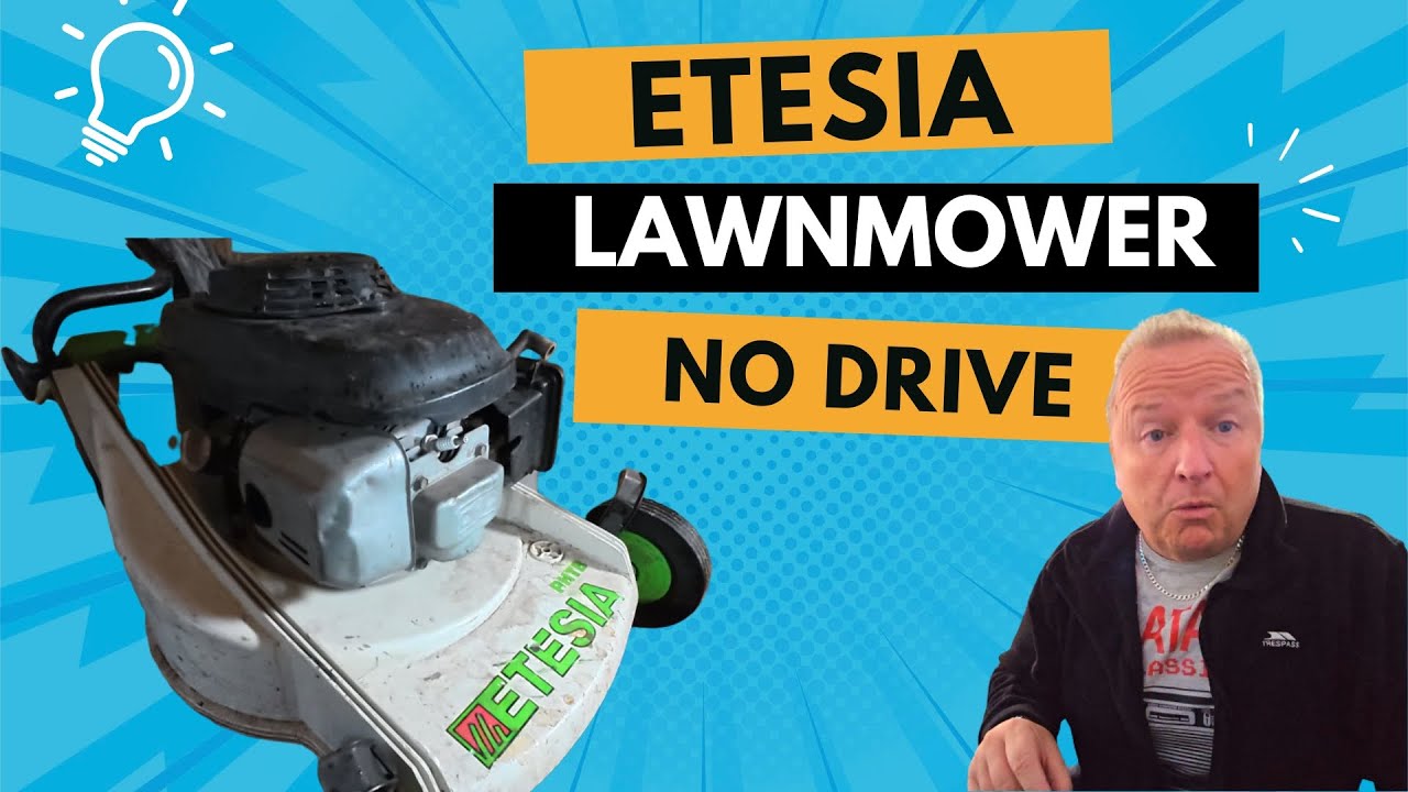 Почему газонокосилка Etesia не двигается?