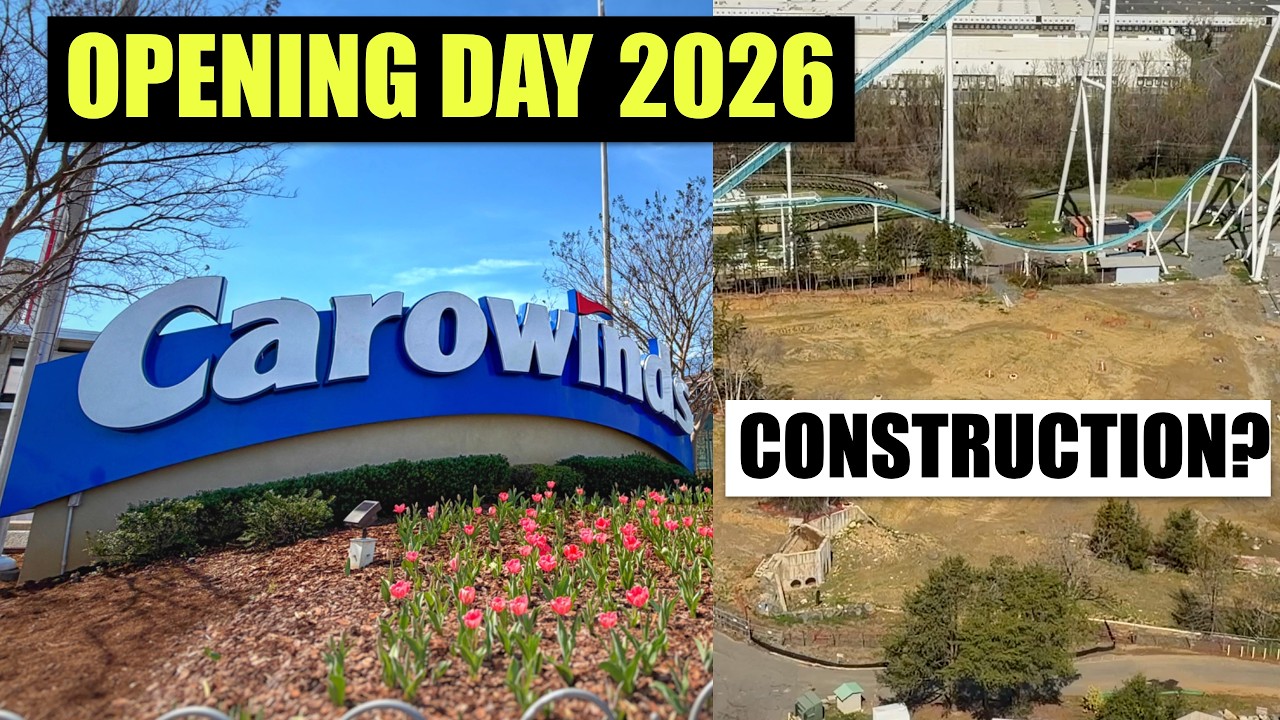День открытия парка развлечений Carowinds: 2026 год