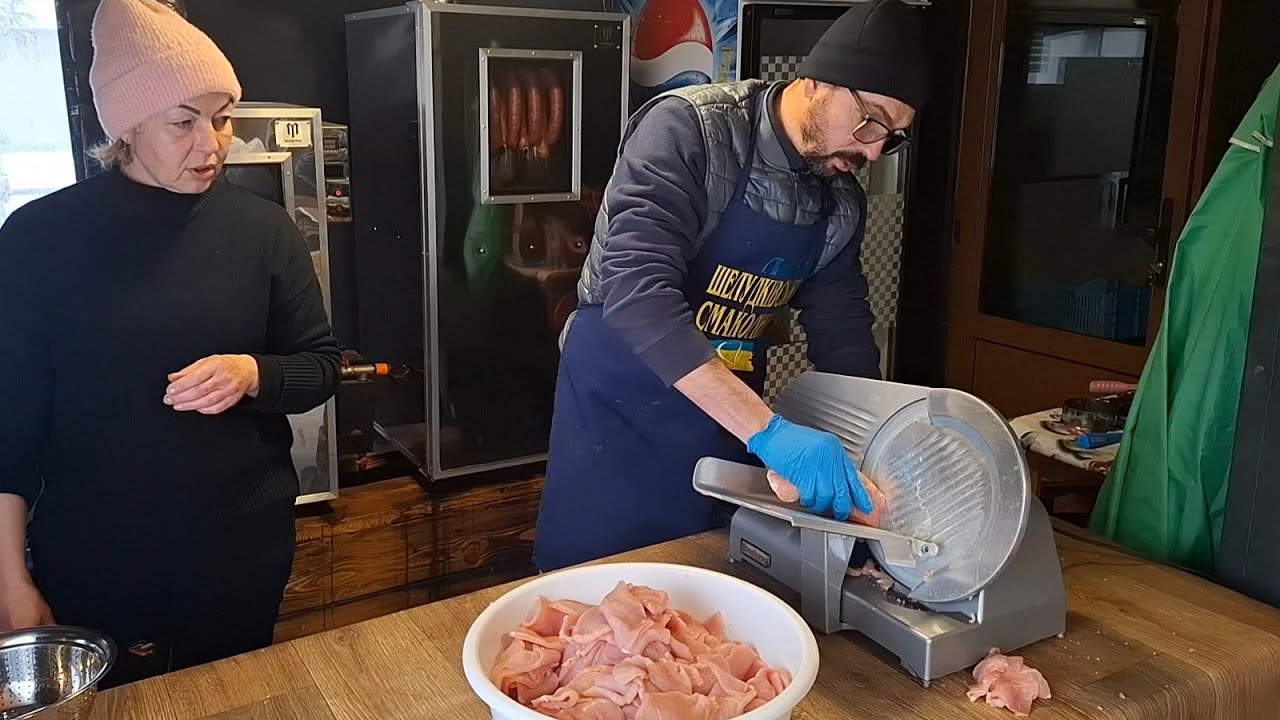 Аппарат🔥Ріжу Сім кіл мяса на Джерки,за ЧЕБУРЕК‼️Старий Слайсер в роботі‼️Мандрик 360 теж пихтить