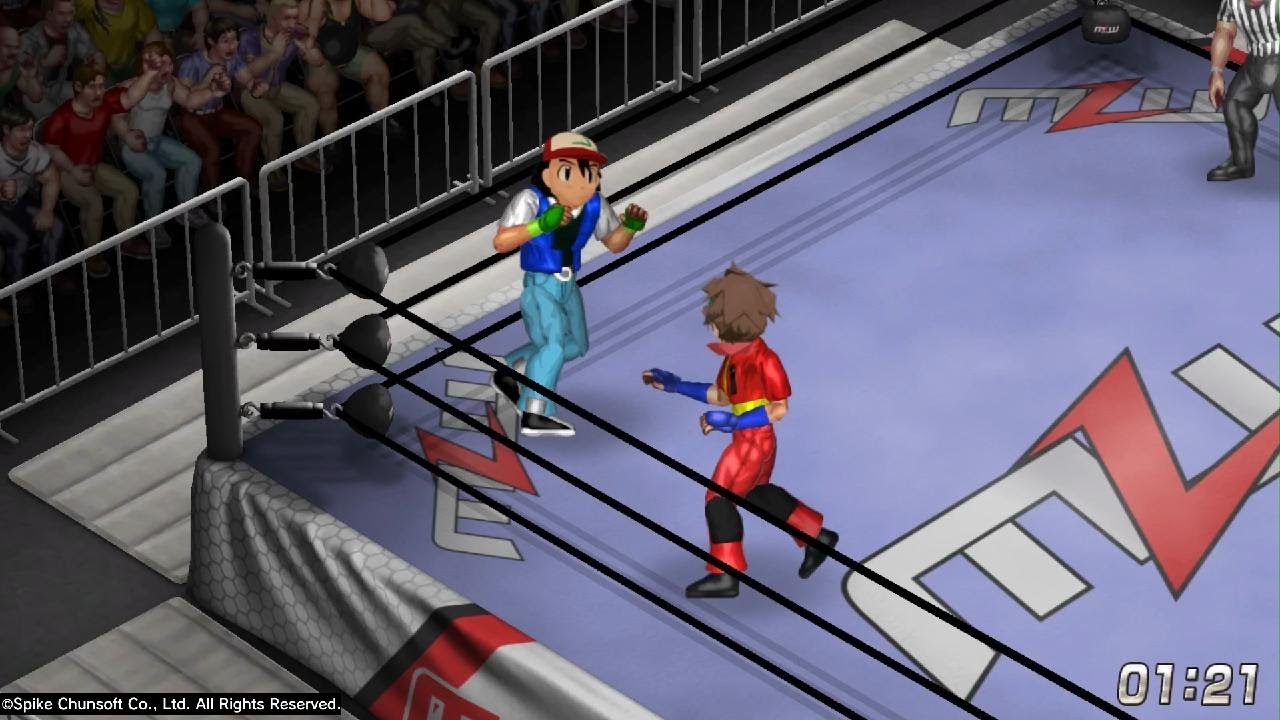 FIRE PRO WRESTLING WORLD: Ash Ketchum vs. Dan Kuso