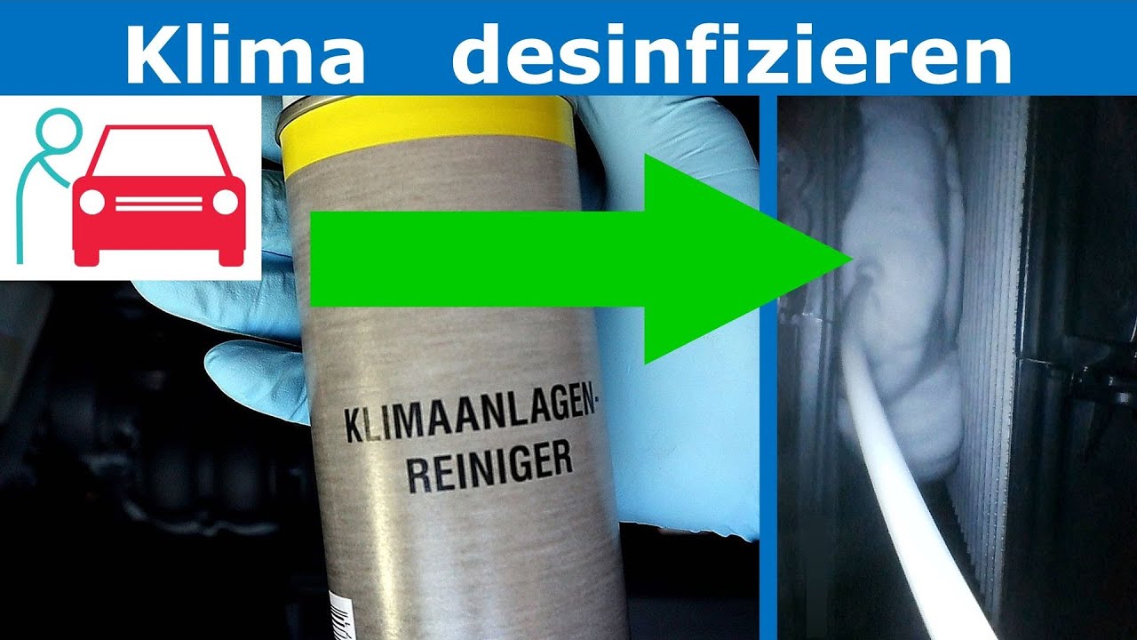 Klimaanlage desinfizieren | Warum die Klima stinkt | Anleitung mit Endoskop Aufnahmen | Tutorial