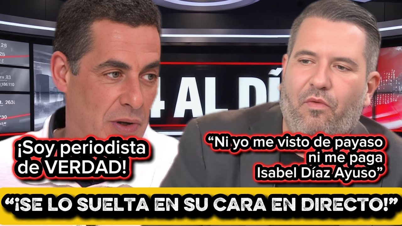 &ldquo;El ZASCA que incendia la TV: Naranjo vs Chema Garrido &iquest;Periodismo o Circo?&rdquo;