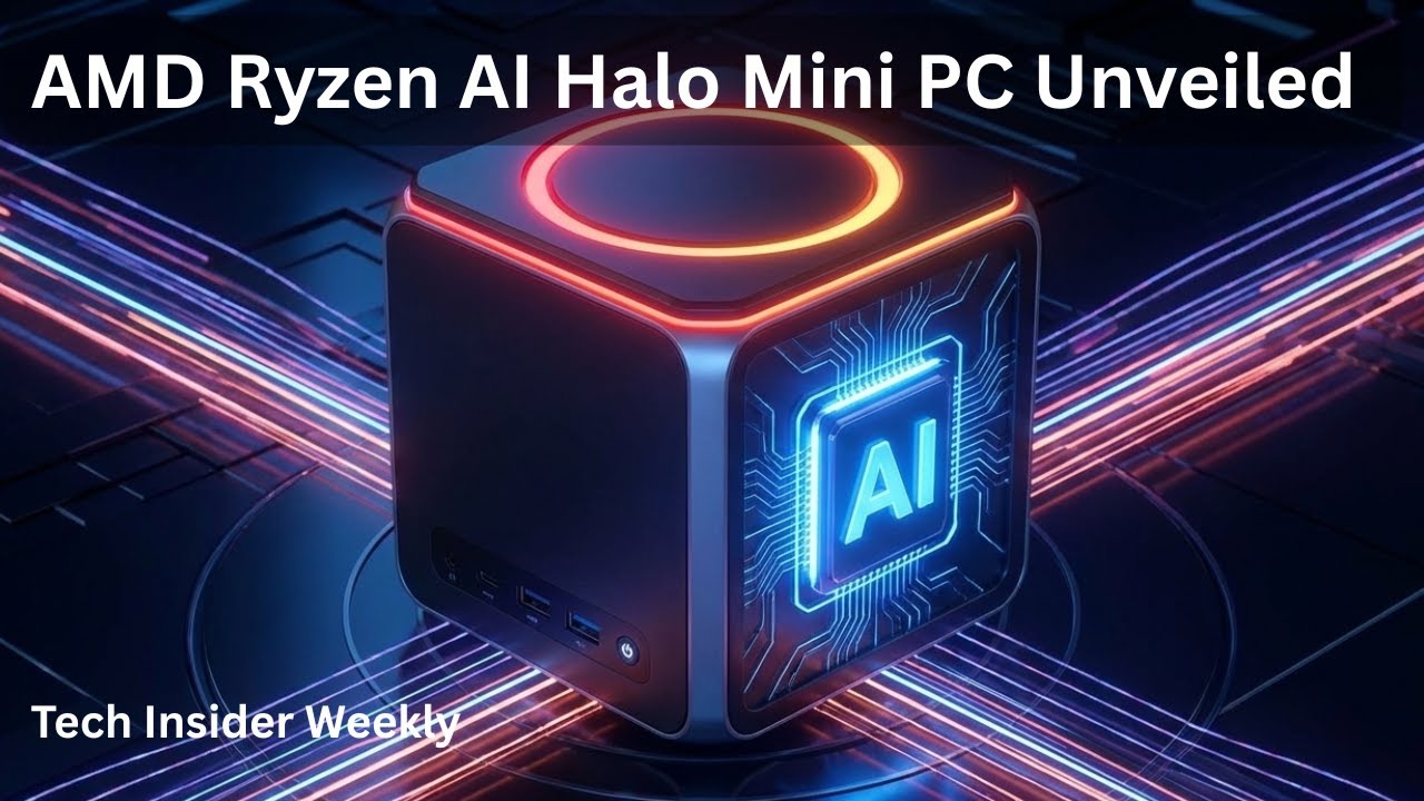 Представлен мини-ПК AMD Ryzen AI Halo — компактный центр обработки данных с использованием искусс...