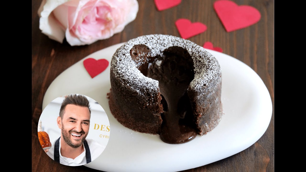 Coeur coulant au chocolat façon Cyril Lignac pour la Saint Valentin 💖💖💖
